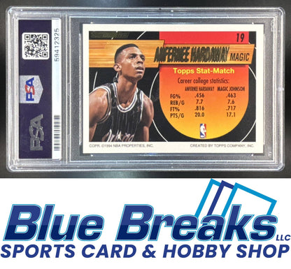 1993-94 Topps Black Gold Anfernee Hardaway #19 PSA 9 Orlando Magic