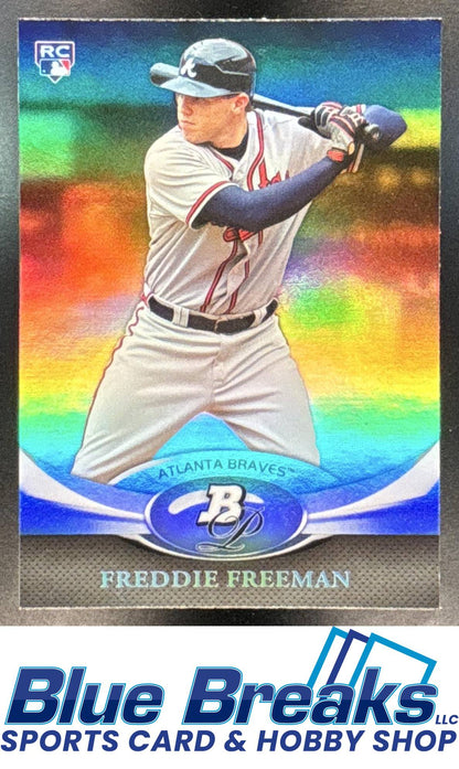 2011 Bowman Platinum Freddie Freeman RC #57 Atlanta Braves