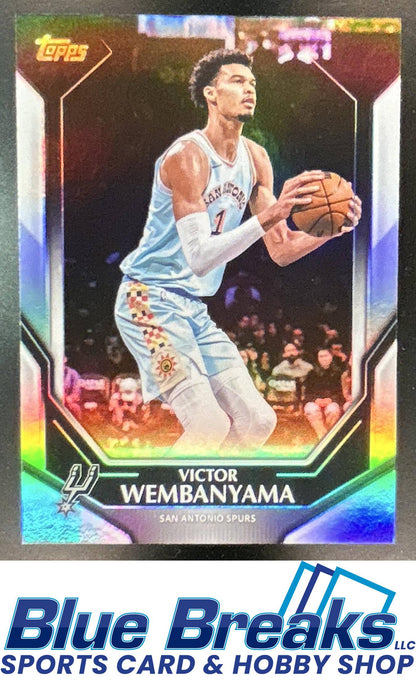 2026 Topps Collector's Kit Exclusive Rainbow Foil Victor Wembanyama #NBA-7 San Antonio Spurs