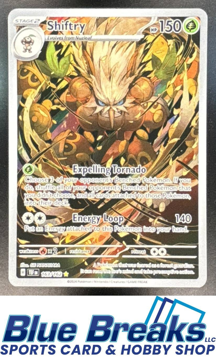 2024 Pokemon Temporal Forces Shiftry #163/162