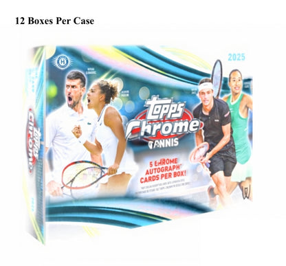 2025 Topps Chrome Tennis Breakers Delight  Box