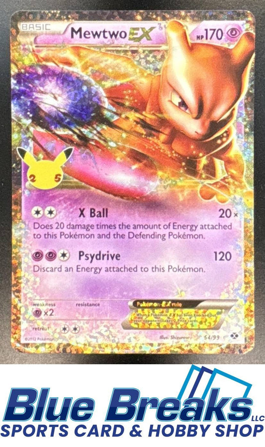 2021 Pokemon Sword & Shield Celebrations Classic Collection Mewtwo #54/99