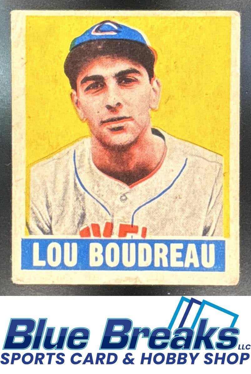 1948 Leaf Lou Boudreau Rookie #106 Cleveland Indians
