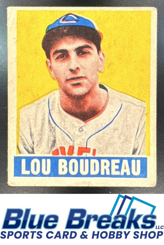 1948 Leaf Lou Boudreau Rookie #106 Cleveland Indians