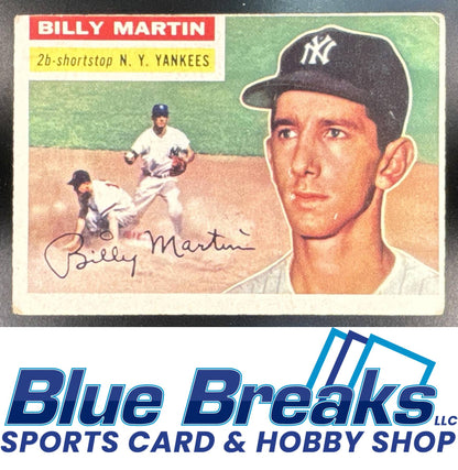1956 Topps - Billy Martin #181 New York Yankees