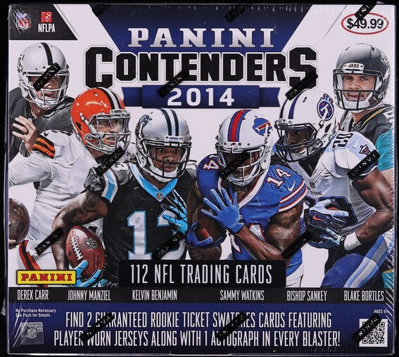 2014 Panini Contenders Football Super Blaster Box - Sealed Wax