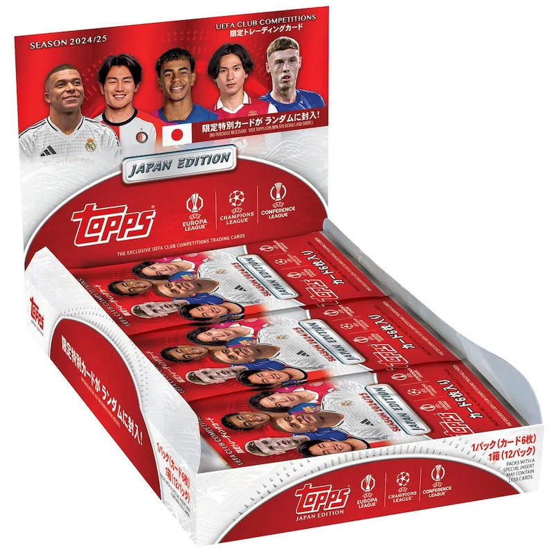 2024-25 Topps UEFA Japan Edition Soccer - Sealed Wax