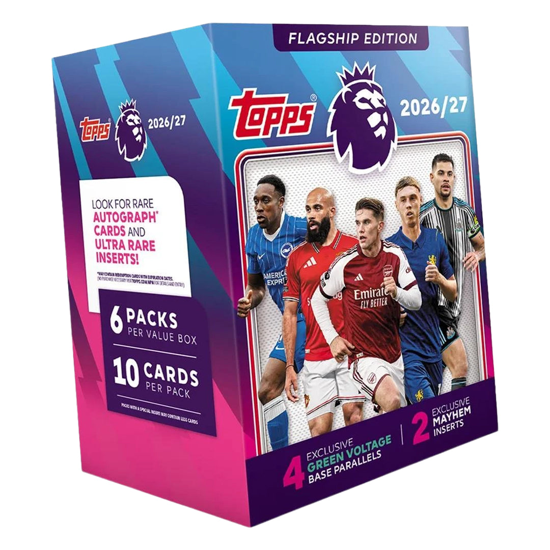 2026-27 Topps English Premier League Soccer Value Box