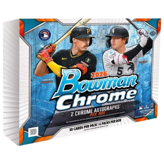 2026 Bowman Chrome Baseball Hobby Box - Sealed Wax - Presell