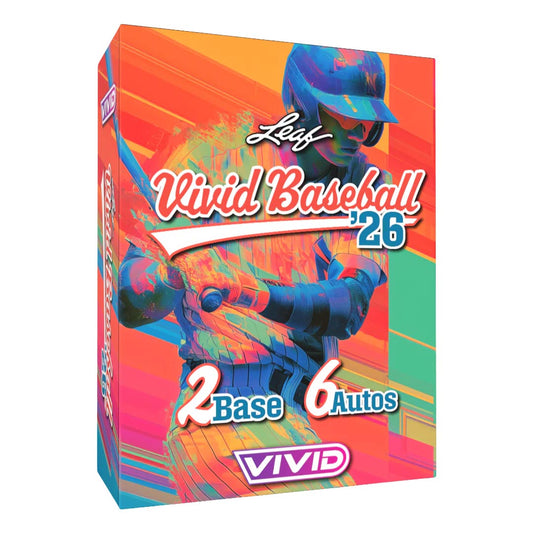  2026 Leaf Vivid Baseball Hobby Box
