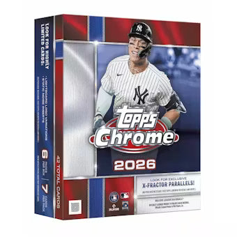 2026 Topps Chrome Baseball Mega Box - Sealed Wax - Presell