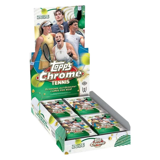 2026 Topps Chrome Tennis Hobby Box