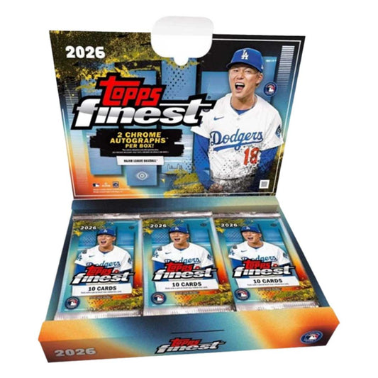 2026 Topps Finest Baseball Hobby Box - Sealed Wax