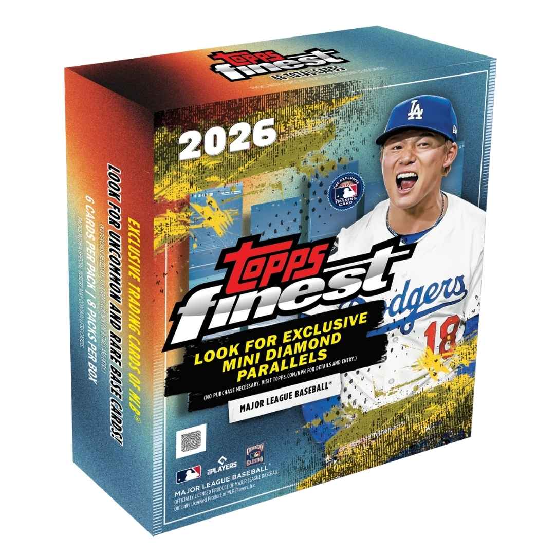 2026 Topps Finest Baseball Mega Box - Sealed Wax
