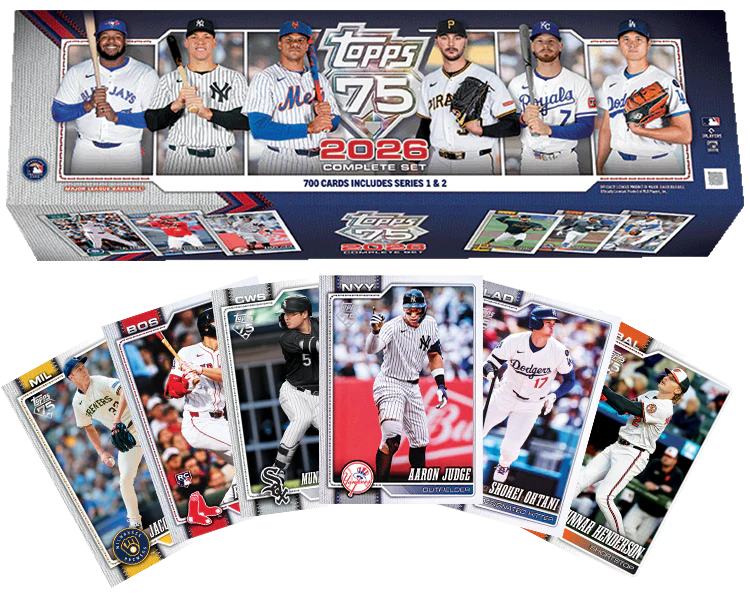 2026 Topps Baseball Factory Complete Set Box - Sealed Wax
