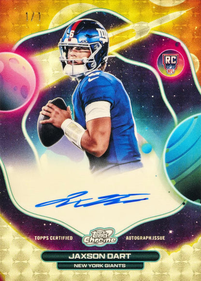 2025 Topps Cosmic Chrome Football Hobby 8-Box Case - Sealed Wax - (Presell)