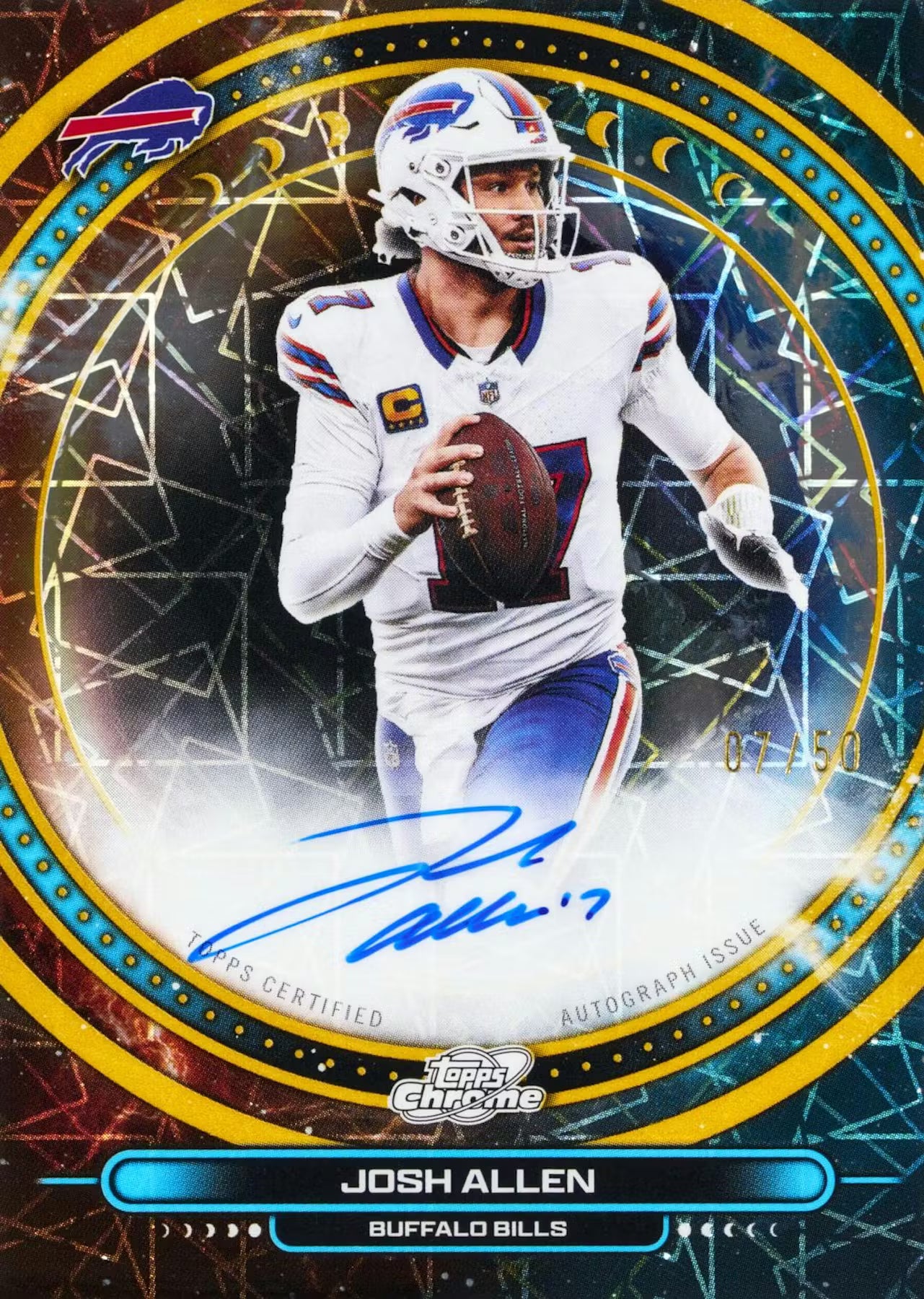 2025 Topps Cosmic Chrome Football Hobby 8-Box Case - Sealed Wax - (Presell)