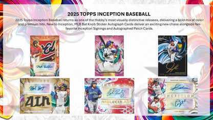 2025 Topps Inception Baseball Hobby Box - Sealed Wax - (Presell)