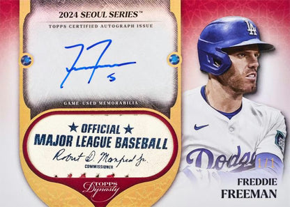 2025 Topps Dynasty Baseball Hobby 5-Box Case - Sealed Wax - (Presell)