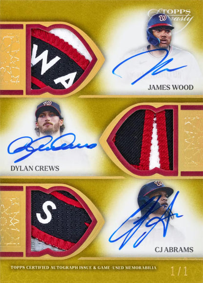 2025 Topps Dynasty Baseball Hobby 5-Box Case - Sealed Wax - (Presell)