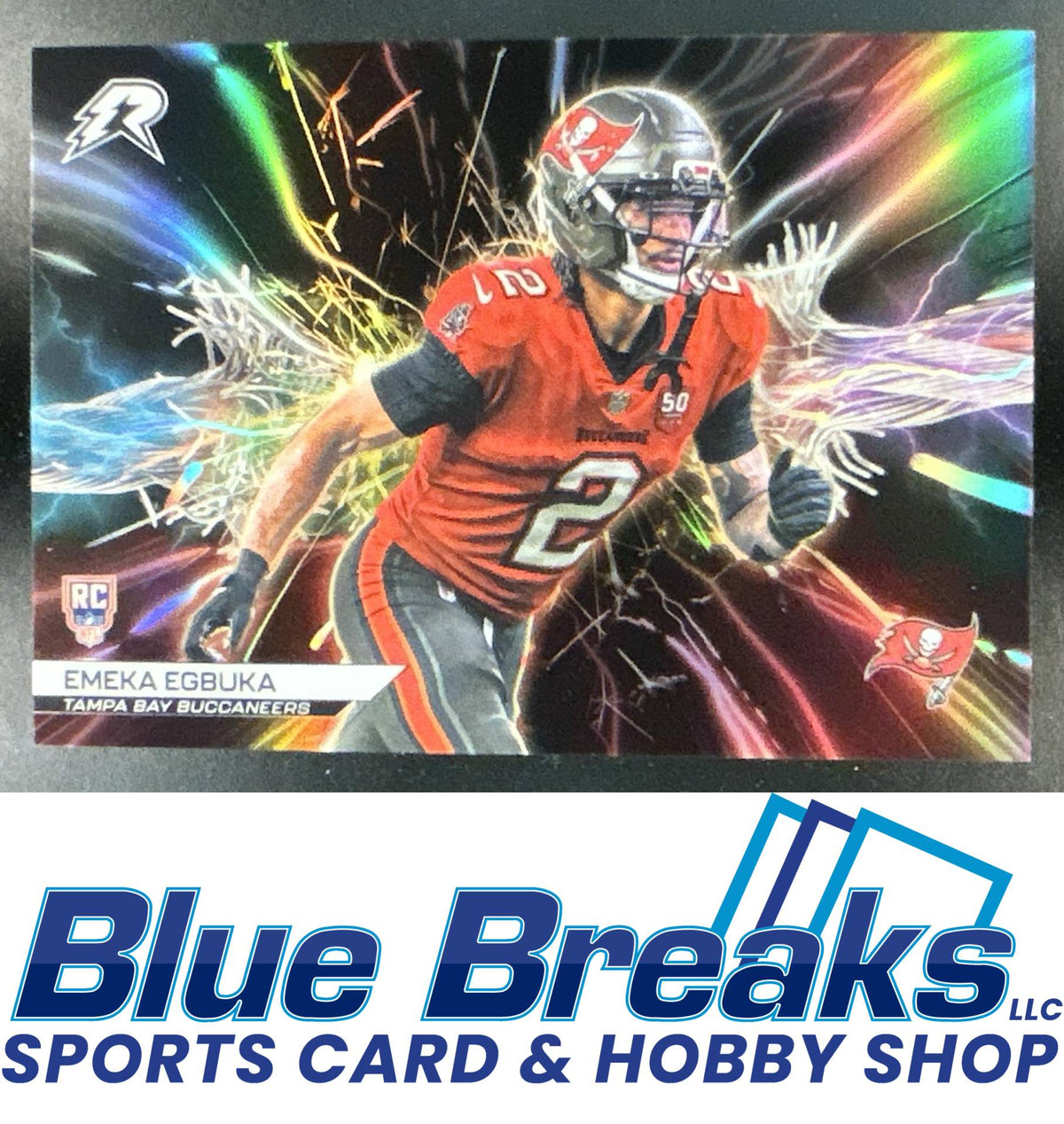 2025 Topps Resurgence Wired Emeka Egbuka [RC] #W-21 RC Tampa Bay Buccaneers