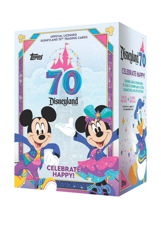 2025 Topps Disneyland 70th Anniversary Blaster Box - Sealed Case - (Presell)