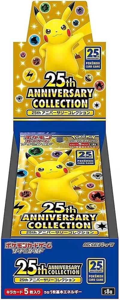 Pokémon - 25th Anniversary Collection Booster Box [JP] - S8a: 25th Anniversary Collection (S8a) - Sealed Wax