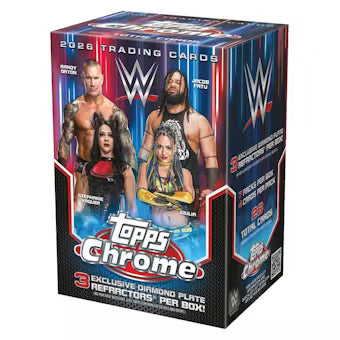 2026 Topps Chrome WWE Wrestling Blaster 40-Box Case