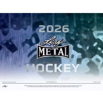 2026 Leaf Metal Hockey Hobby Box - Sealed Wax