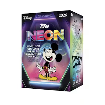 2026 Topps Disney Neon Blaster Box - Sealed Wax