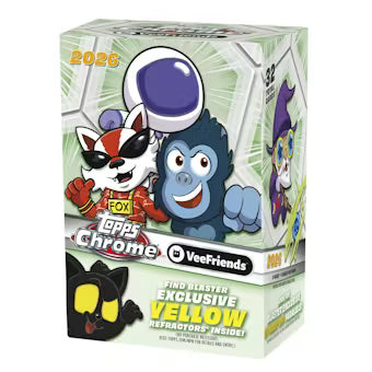 2026 Topps VeeFriends Chrome Blaster Box (Presell) - Sealed Wax
