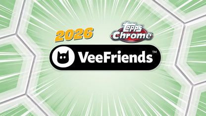 2026 Topps VeeFriends Chrome Blaster Box (Presell) - Sealed Wax