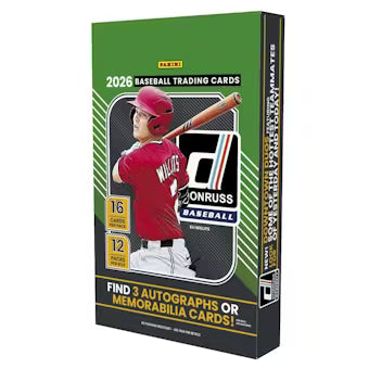 2026 Panini Donruss Baseball Hobby Box - Sealed Wax