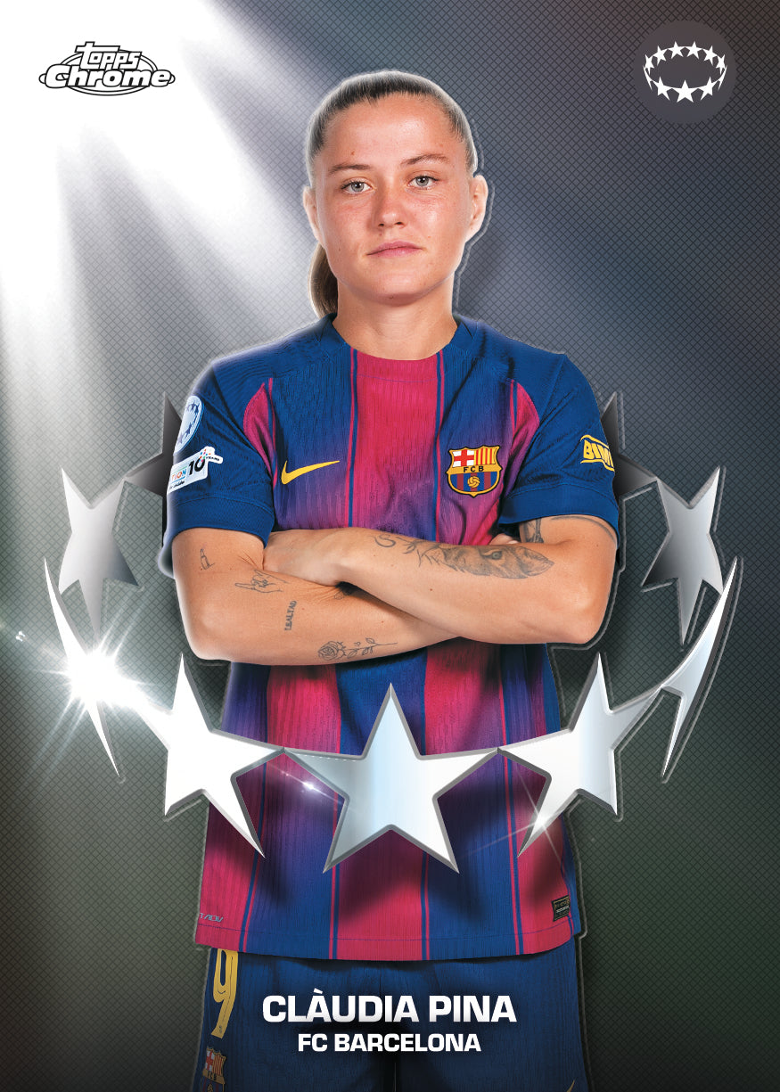 2025 - 26 Topps UEFA Womens Champions League - Hobby Box - Sealed Wax - (Presell)