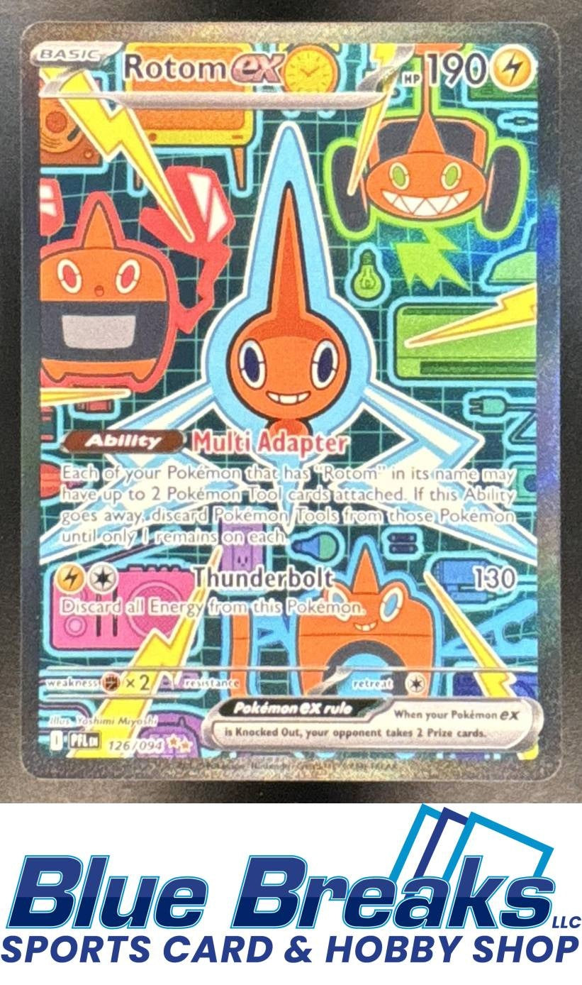 2025 Pokemon Phantasmal Flames Rotom ex #126/094 Special Illustration Rare