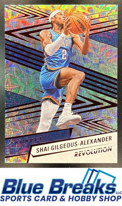 2024 Panini Revolution Shai Gilgeous-Alexander #8 Red Scope 088/135 Oklahoma City Thunder