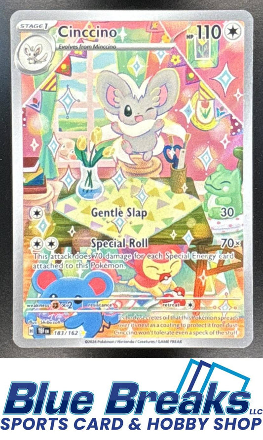 2024 Pokemon Temporal Forces Cinccino #183/162