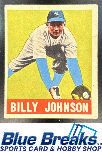 1948 Leaf Billy Johnson [RC] #14 New York Yankees