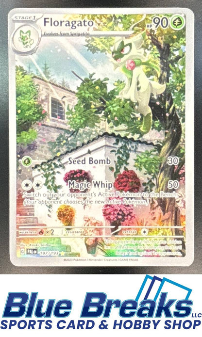 2023 Pokemon Scarlet & Violet Paldea Evolved Floragato #197/193 Illustration Rare