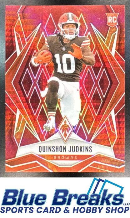 2025 Panini Prizm RC Quinshon Judkins #191 334/399 Football Cleveland Browns
