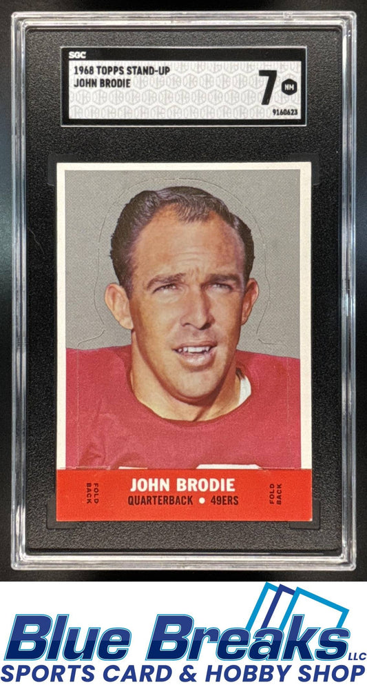 1968 Topps Stand Ups John Brodie SGC7 49ers