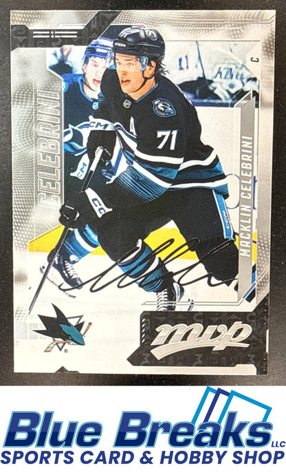 2026-27 Upper Deck MVP SP Macklin Celebrini [RC] #204 San Jose Sharks