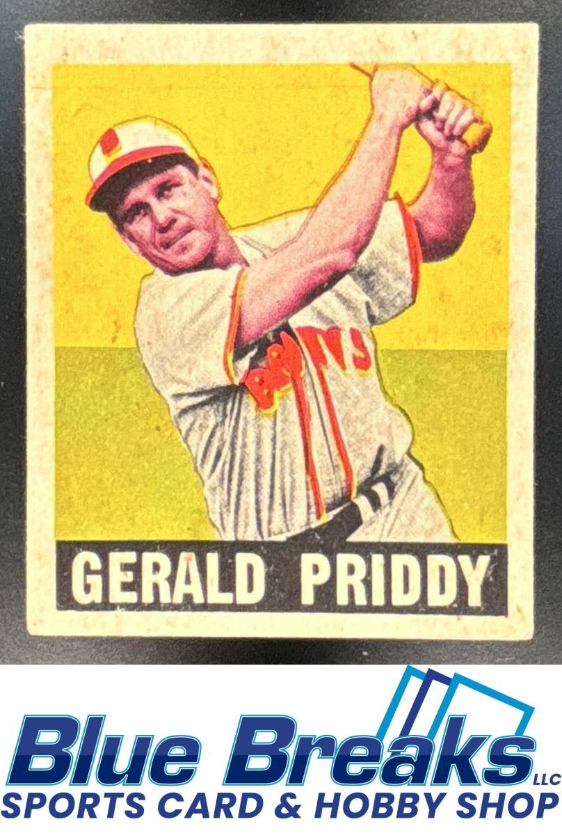 1948 Leaf Gerald Priddy [RC] #111 RC St. Louis Browns