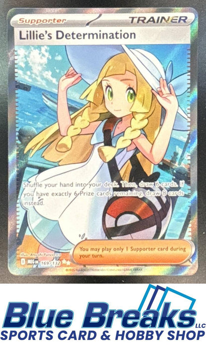 2025 Pokemon Mega Evolution Lillie's Determination #169/132 Ultra Rare