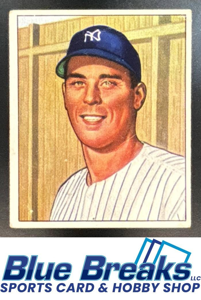 1950 Bowman Vic Raschi [RC] #100 Yankees