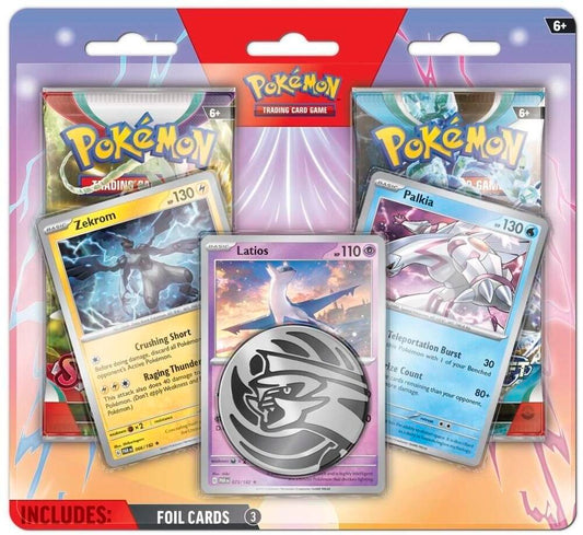Pokémon - Enhanced 2-Pack Blister Pack [Latios, Zekrom & Palkia] - Miscellaneous Cards & Products (MCAP) - Sealed Wax
