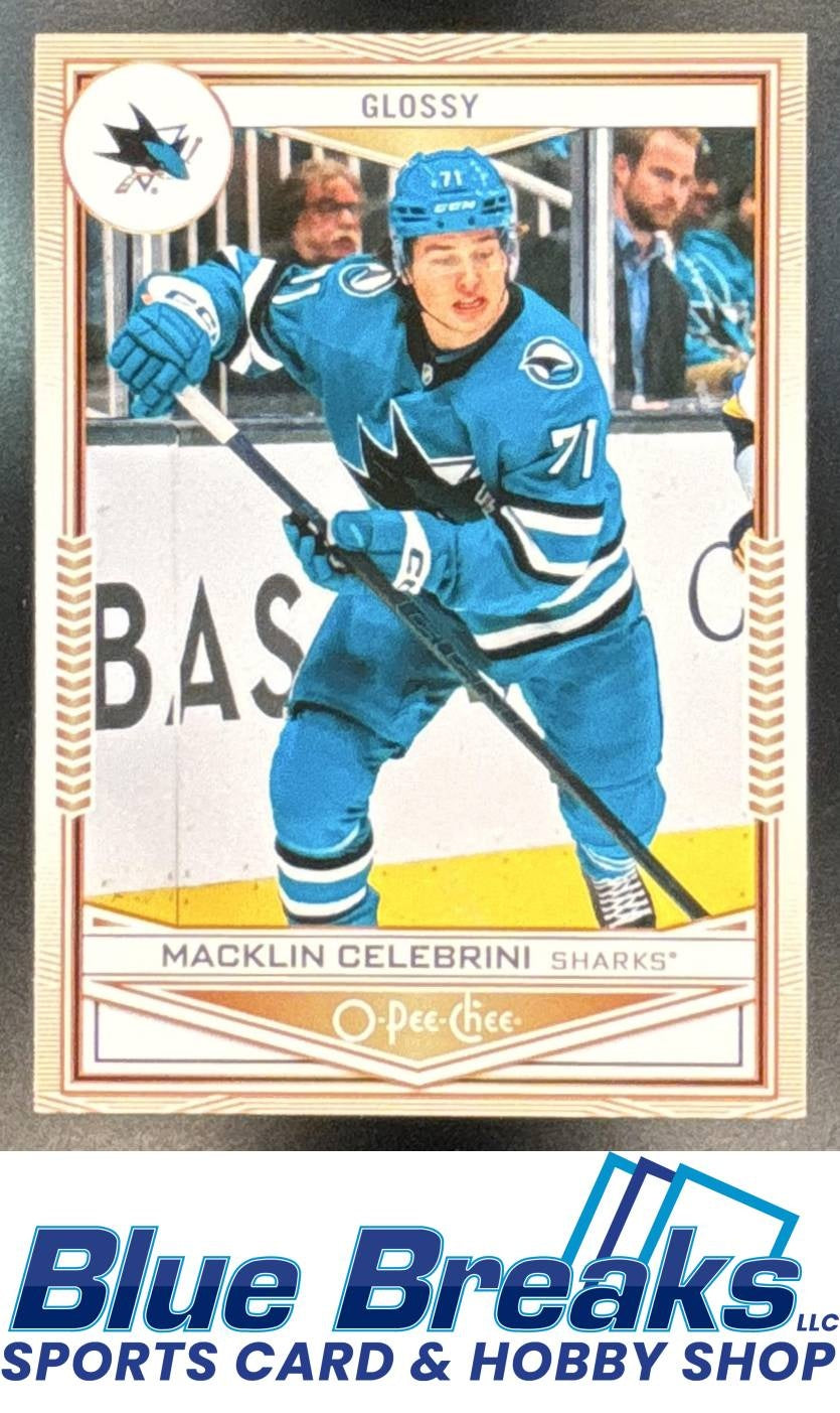 2024 Upper Deck Macklin Celebrini #OPC-34 O-Pee-Chee Glossy RC