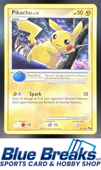2007 Pokemon POP Series 6 Pikachu #9/17
