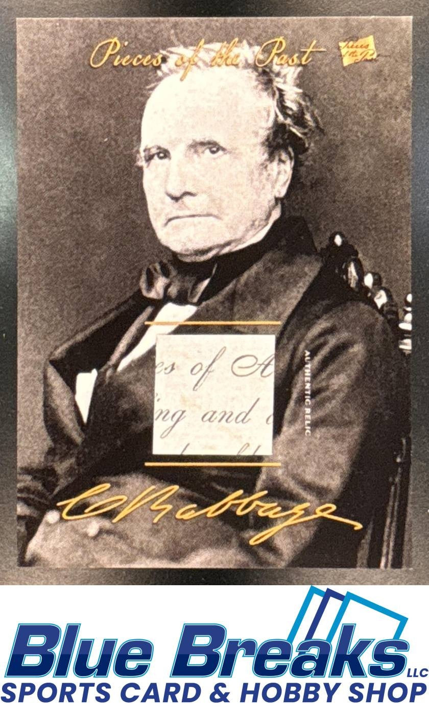 2023 Pieces of the Past Charles Babbage #25