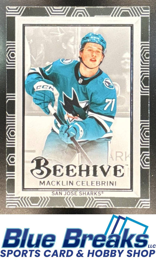 2024 Upper Deck Extended Series Macklin Celebrini #BH-24 Beehive RC
